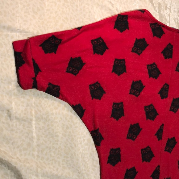 Red sweater with black owls 🦉 - Picture 6 of 9